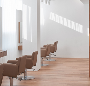 KSY World Square salon storefront in Sydney CBD